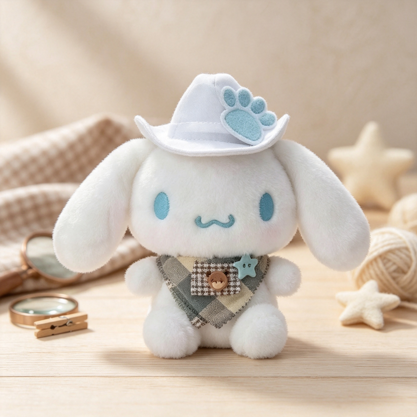 Cute Themed Costume Plush Doll Set, Soft Stuffed Toy for Collection & Gifting