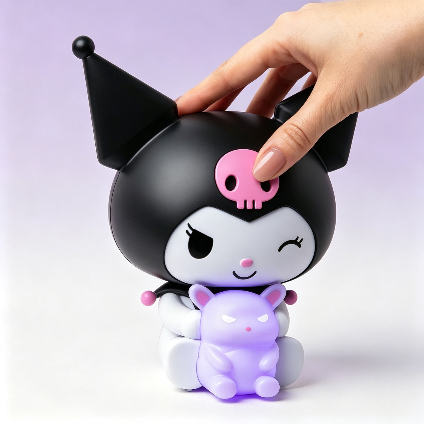 Cartoon Character Touch‑Control Night Light