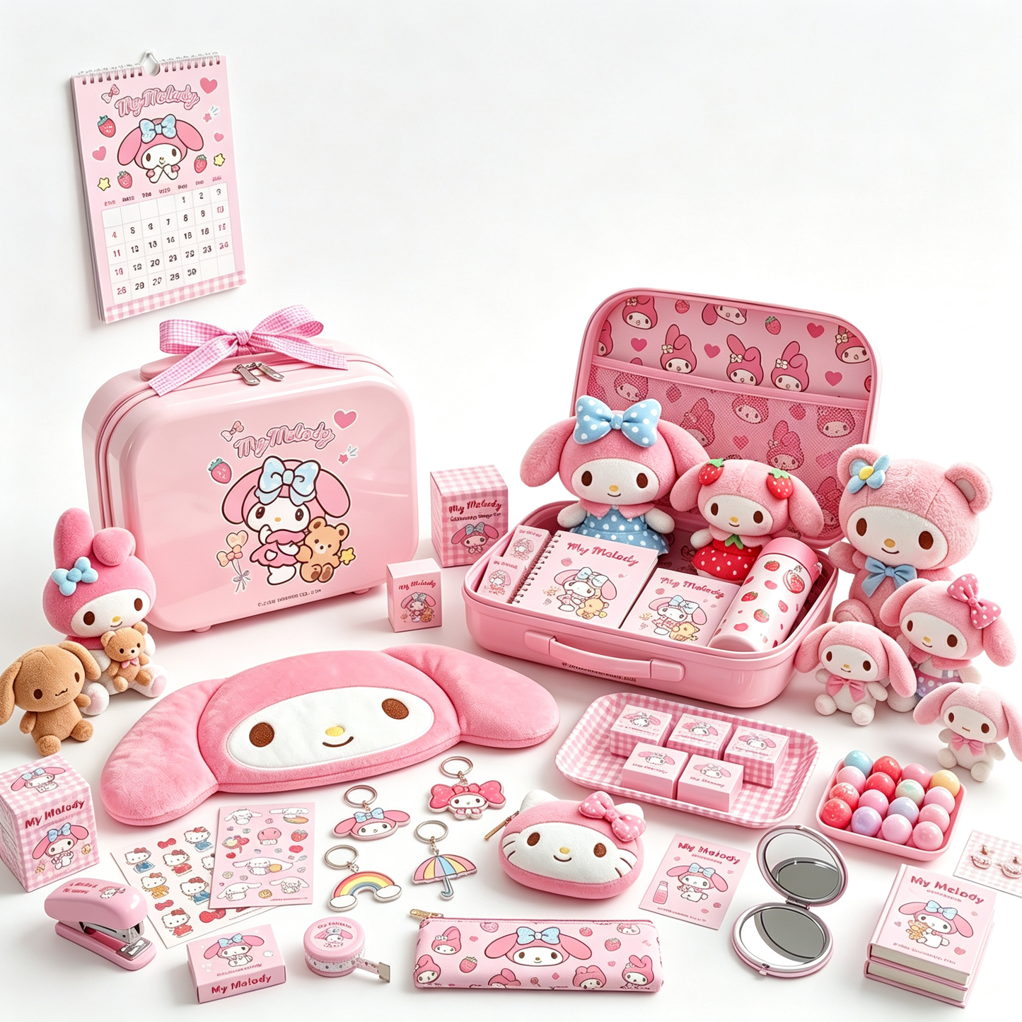 Plush Surprise Suitcase Gift Set – 14" Edition