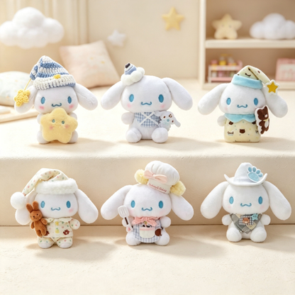 Cute Themed Costume Plush Doll Set, Soft Stuffed Toy for Collection &amp; Gifting