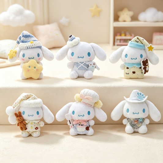 Cute Themed Costume Plush Doll Set, Soft Stuffed Toy for Collection &amp; Gifting