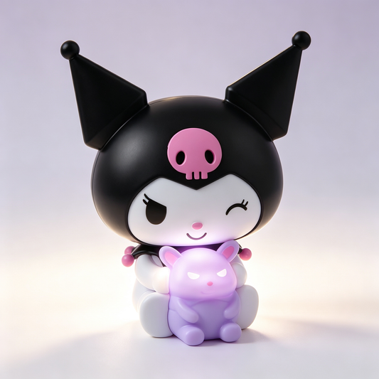 Cartoon Character Touch‑Control Night Light