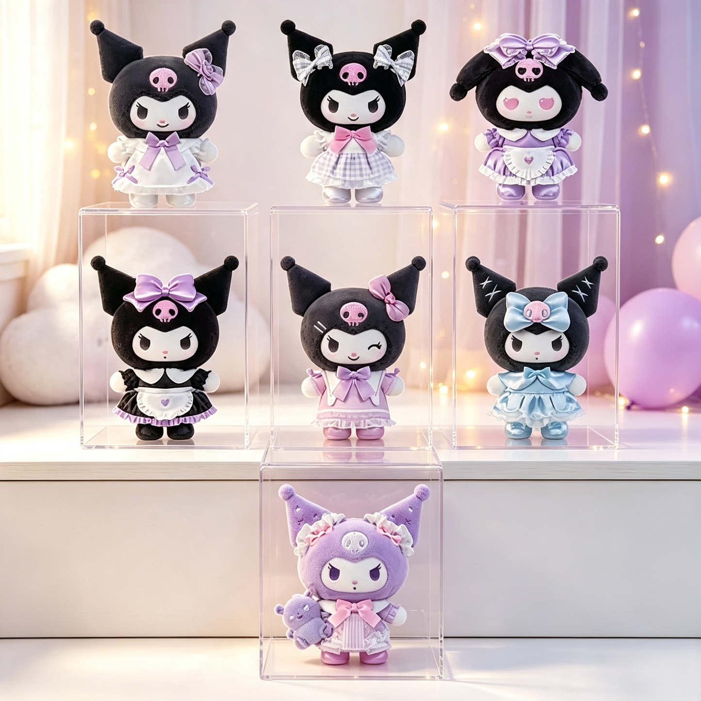 Cute Gothic Style Character Collectible Figure